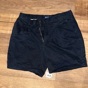 Denver Hayes Dark Navy Flat Front Shorts
